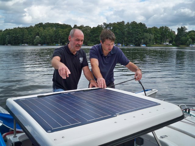 Besucher im Spätsommer
